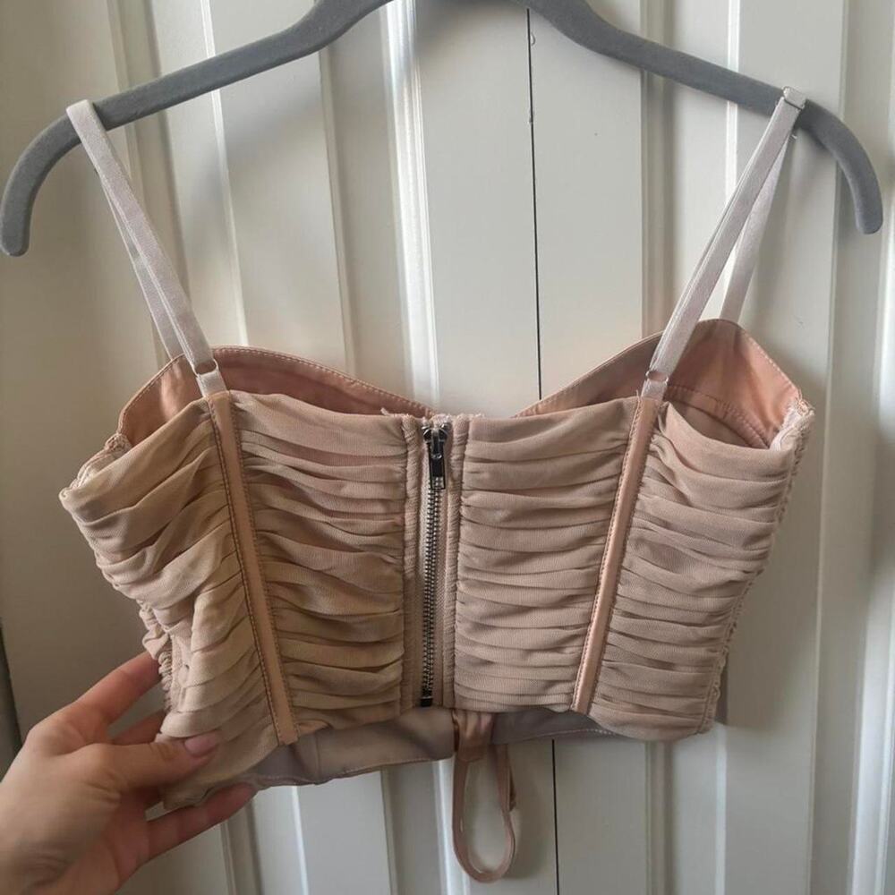 Saliy pink corset top size - Picture 5 of 8